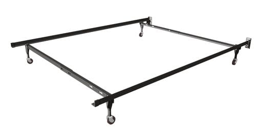 Twin/Full Bed Frame w Small Caster