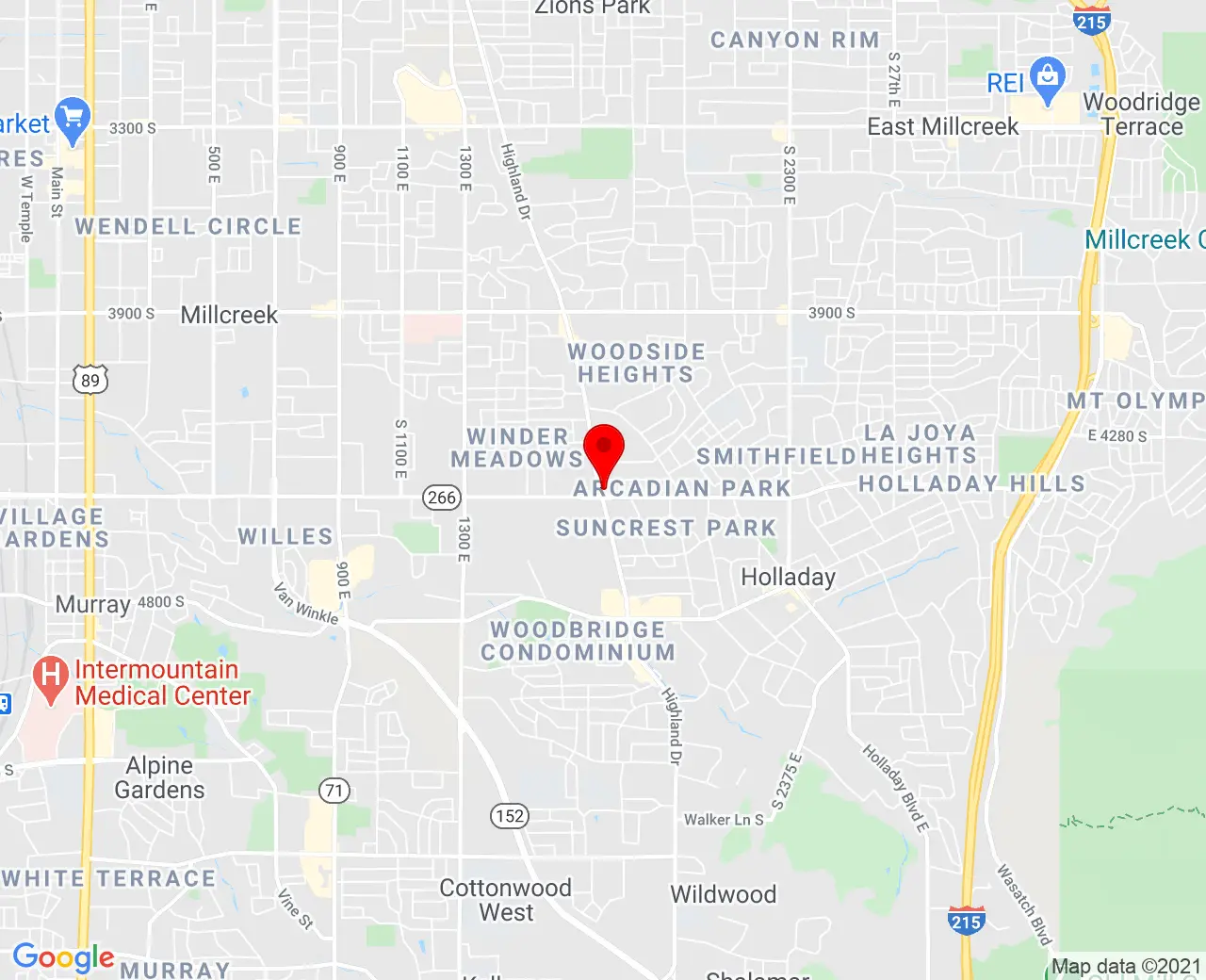salt lake city map